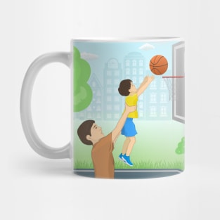 Dad and son Mug